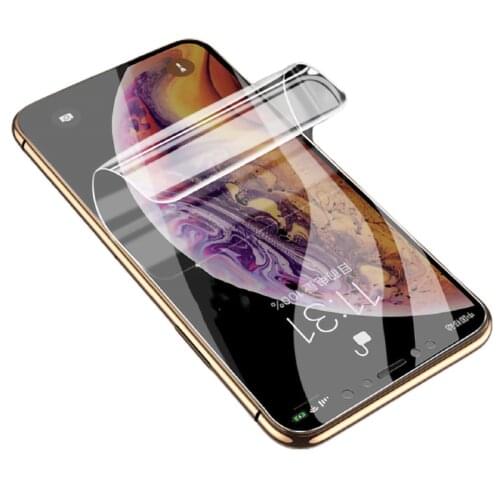 Anti-scratches Self-healing Screen Protector for IPhone 11 Pro Max 2PCS Full Cover Hydrogel Film for IPhone 8 8p X 11 12