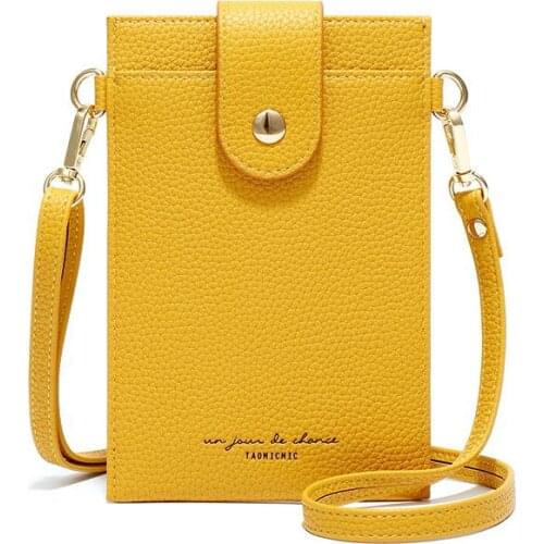 Mini Pu Leather Crossbody Bag For Women 2020 Summer Women Shoulder Messenger Bags Lady Phone Purse Wallet Female Small Bag