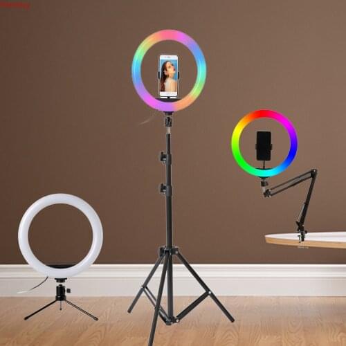 Selfie Ring LED Light with Stand Tripod Photography studio Ring Lamps for Phone TikTok Youtube Makeup Video Vlog aro de luz