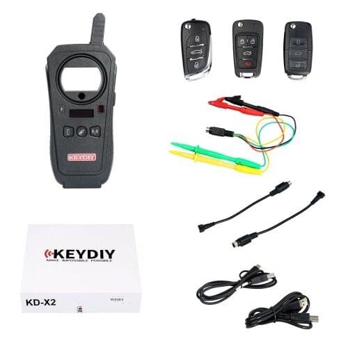 High quality KEYDIY KD-X2 Remote Maker Unlocker and Generator-Transponder Cloning Device with 96bit 48 Transponder Copy Function
