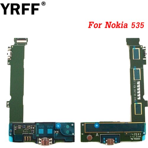 YRFF Repair Parts Charging Port Micro Flex Cable For Nokia 535 Dock Connector Charging USB Port Flex Cable