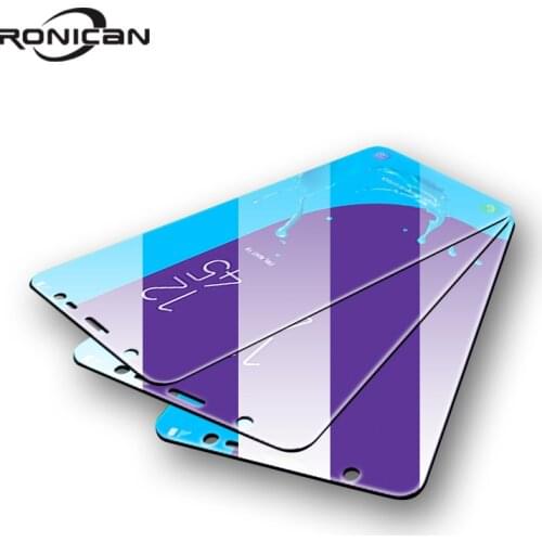 3Pcs Protective Glass for Samsung Galaxy A7 A9 2018 J6 A6 A8 J4 Plus Screen Protector 2.5D Tempered Glass for Samsung J6 J4 2018