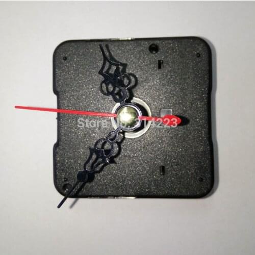 10pcs High quality Quartz Clock Movement for Clock Mechanism Repair DIY clock parts accessories Short shaft 12mm JX040