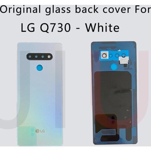 100% Original For LG Stylo 6 / K71 / Q730 LMQ730 Back Cover Battery Housing Door Replacement Parts with camera lens glass