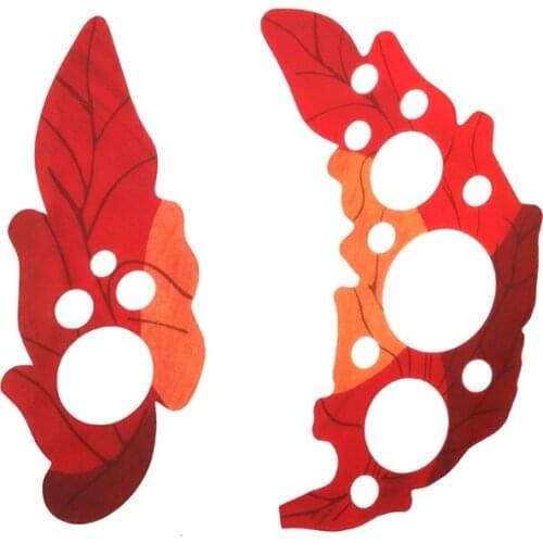 2 Pcs 41in Guitar Strum Protection Board Guitar Pickguard Folk Acoustic Self-adhesive Sticker Decoration