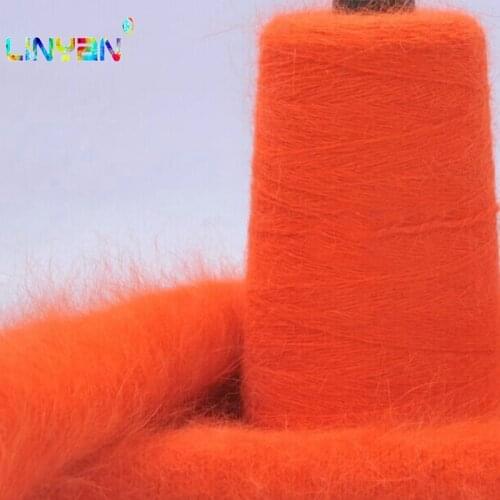 2 pieces * 100g thread to knit Mink cashmere wool yarn Mink knitting crochet knitting wool yarn for hand knitting thread t85
