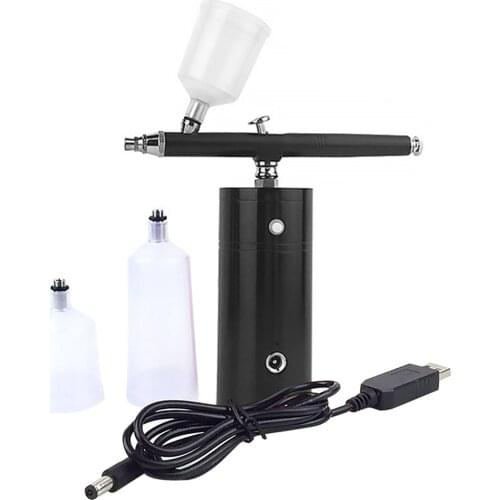 Spray Gun Kit Mini Action Air Brush Airbrush Compressor Paint Art for Art Craft Model Paint Spraying Hobby