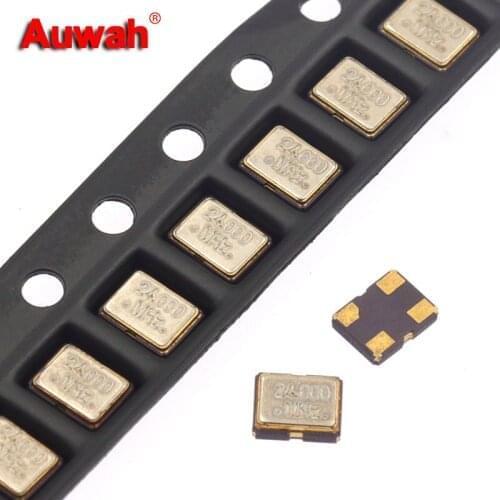 5pcs 3225 SMD Active crystal oscillator 4MHz 6MHz 7.3728MHz 8MHz 8.192MHz 10MHz 11.0592MHz 12MHz 12.288MHz 13.56MHz 16MHz 4Pin