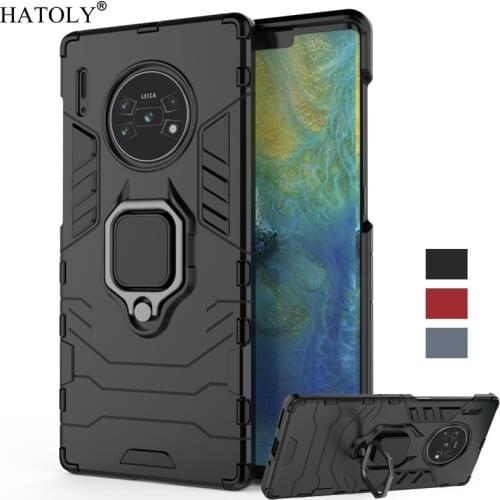 For Huawei Mate 30 Pro Case Armor Stand Cover Bumper Mate 30 Pro TPU + PC Magnetic Ring Holder Phone Case For Huawei Mate 30 Pro