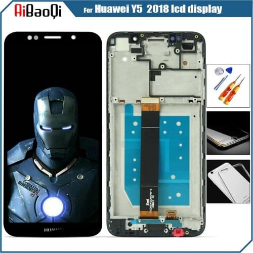 For Huawei Y5 2018 Display With Touch Screen Assembly Replacement For Huawei Y5 Prime 2018 LCD Digitizer With Tools