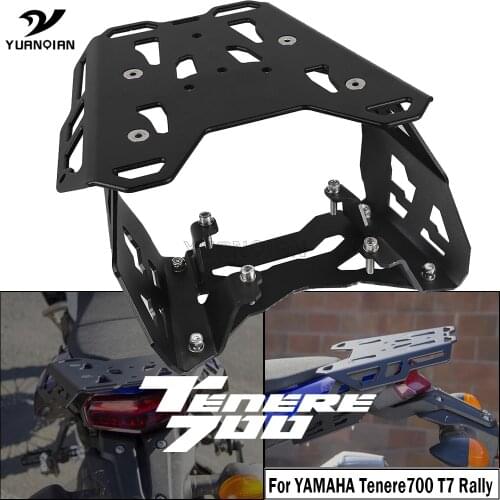 For YAMAHA T7 Tenere 700 Rally 2019 2020 2021 Motorcycle Rear Luggage Rack Fender Holder Cargo Shelf Carrier Top Mount Bracket