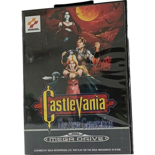 CastleVania - SegaMD Genesis Mega Drive Game Cartridge