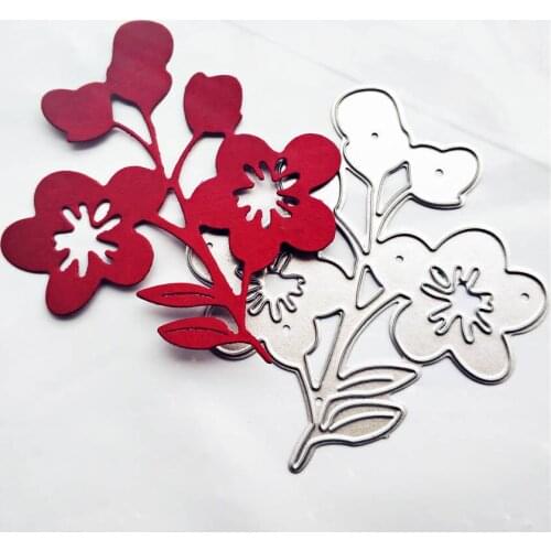 Small Wildflowers Cutting Dies Scrapbook Cardmaking Paper Craft DIY Metal Stencil Carbon Steel Cutter Die Embossing Die Cut