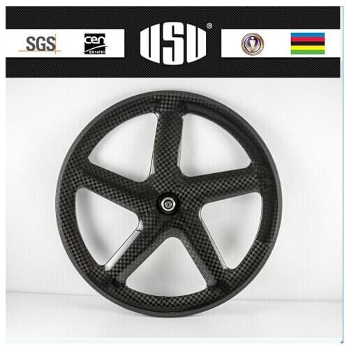 Newest!!! T700c carbon wheel 56mm five spoke clincher wheels for road bike 5 spoke wheel