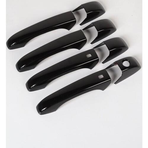 New Car Styling For Jeep Grand Cherokee 2011 UP Exterior Door Handle Grab Cover Trim Accessories