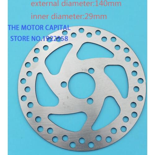 140mm 29mm Brake Disc Rotor fit 47cc 49cc 2 Stroke fit Pocket Bike ATV Quad Gas Electric Scooter
