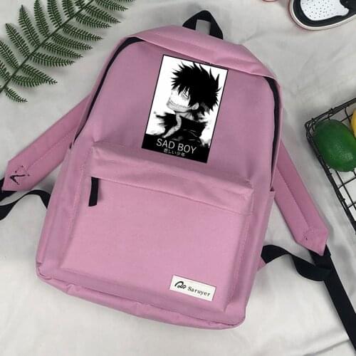 My Hero Academia Dabi bags backpack mochila 2021 fashion travel girl ladies femenina men backpack