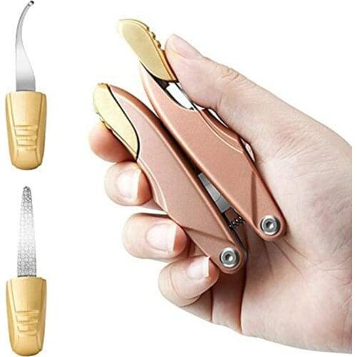 Foldable Toenail Clippers For Thick Ingrown Nails For Seniors Nail Nippers Cuticle Trimmer Nail Clipper Cutter Manicure Tool