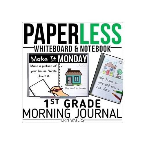 1st Grade Morning Work | Google Classroom | Back to School | Distance Learning FDF File