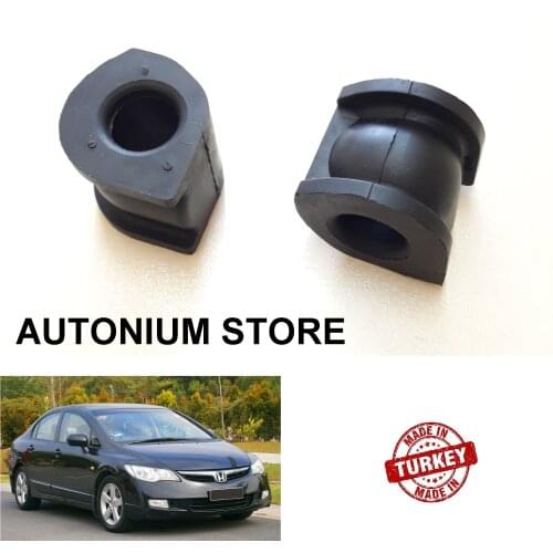 2 Pcs Front Stabilizer Bar Bushing 51306-SNA-A02 51306SNAA02 for Honda Civic 2006-2011 Best Quality Rubber