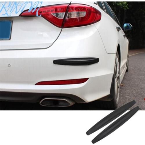2pcs/set Car Front&Rear Bumper Protector Protector Sticker For Geely Vision SC7 MK CK Cross Automobile Accessories