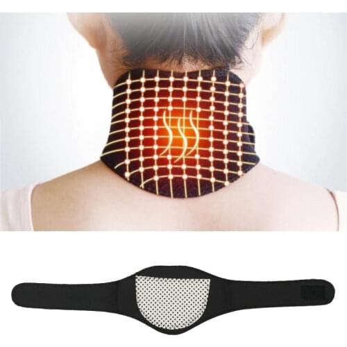 Hot sale!New Tourmaline Magnetic Therapy Neck Massager Cervical Vertebra Protection Spontaneous Heating Belt Body Massager