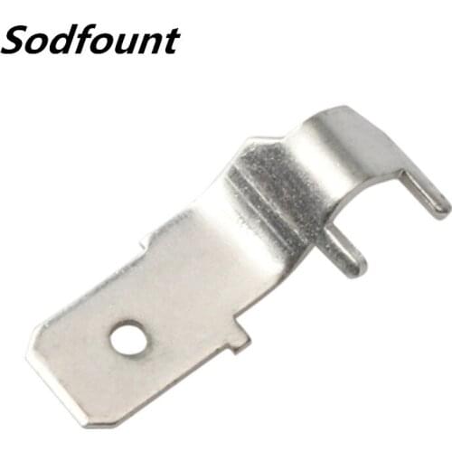 100pcs 6.3 Wavy Inserts Board Inserts PCB Solder Inserts 2 Foot Terminals