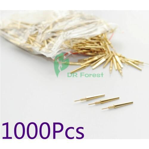 1000Pcs DENTAL LAB BRASS DOWEL STICK PINS #2 MEDIUM