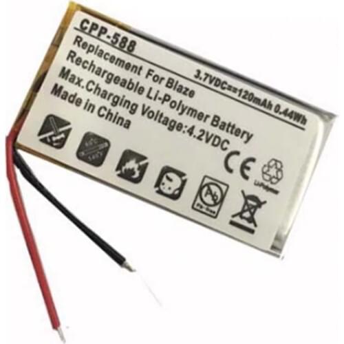 LSSP321830 Battery for Fitbit Blaze Smart Watch 3.7V 120mAh New Li-Polymer Rechargeable Batterie Pack Replacement+Track Code