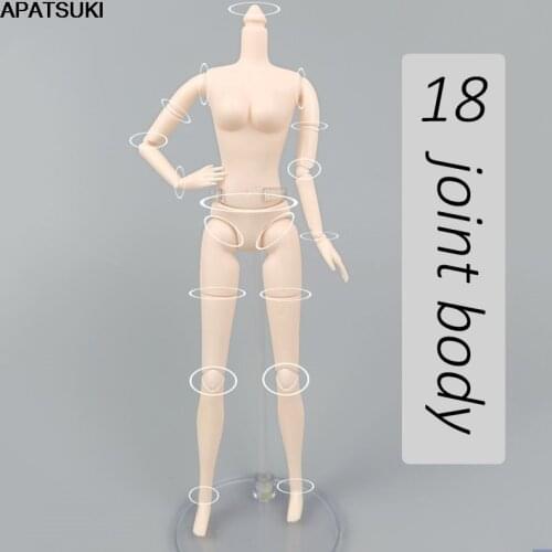 Dolls Accessories 18 Jointed Body for 11.5" BJD Dollhouse Moveable Nude Naked 1/6 Doll Body DIY Toys for Children