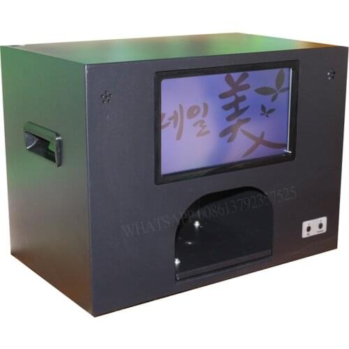 Nail painting nail printer machine wileless transfer images to printer on nail and flower printer