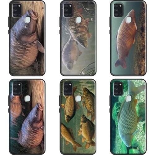 CARP FISH FISHING Case For Samsung A51 A71 A11 A31 A10 A20 S A30 A40 A50 A70 A21S A20e A12 A32 A52 A72 Cover