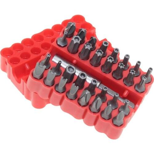33 In 1 Hollow Screwdriver Bits Suit Safety Screws Hex Screws Bits Set For Electric Screwdriver Accessories 2 styles