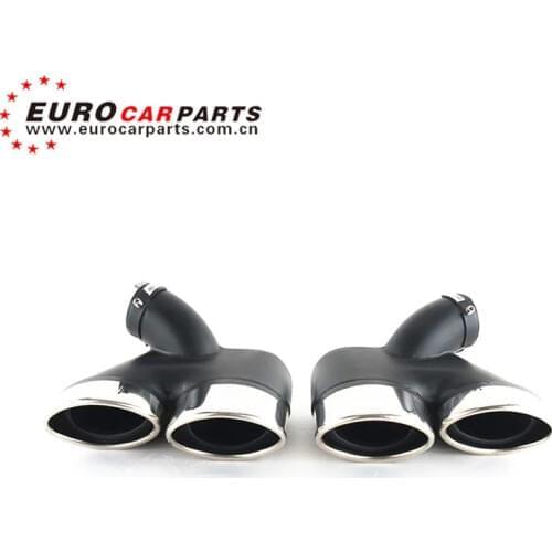 E class w211 E63 exhaust pipes for w211 e240 e280 e260 e63 stainless steel muffler tips 2003 to 2006 year