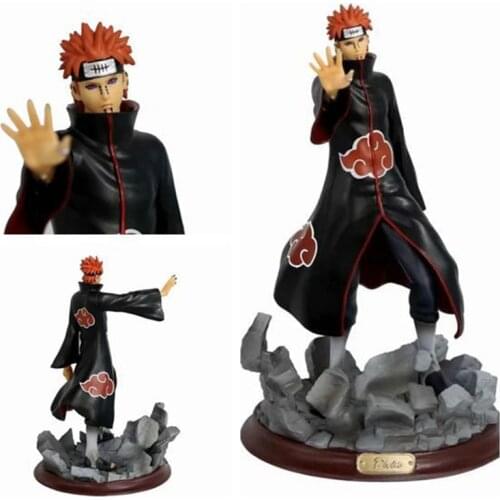 NEW 26CM Anime Naruto Shippuden Akatsuki GK Pain Resonance Series Statue PVC Action Figure Collectible Model Doll Toys For Gift