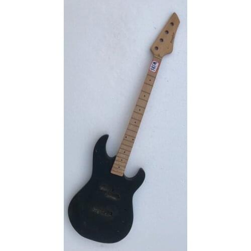 Discount DIY (Not New) 4 Strings Electric Bass Guitar without Hardwares Free Shipping #W386