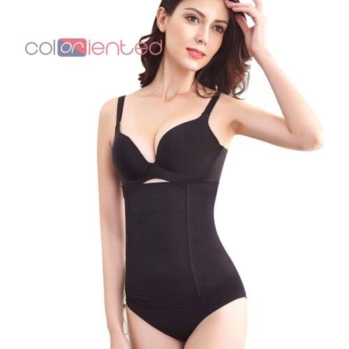 COLORIENTED Waist Trainer Cinchers Shapers Modeling Elastic Strap Corset Slimming Belt Underwear Body Shapewear Tummy Women