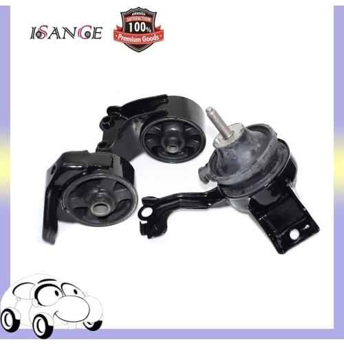 ISANCE 3 pieces Engine Front Rear Set Motor Mount For Hyundai 2.0L Tiburon 2003-2008 & Elantra 2001 2002 2003 2004 2005 2006