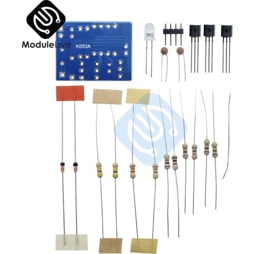 Mobile Phone Signal Flash Light DIY Kit DC 3-12V Radiation Power Electronic DIY Kit Tools