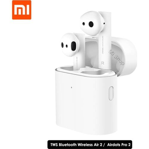 New Xiaomi Air 2 TWS Bluetooth Headset Earphone Comfy Wear LHDC/AAC HD 14.2mm Dynamic Dual Mic ENC Auto Pause Tap Control