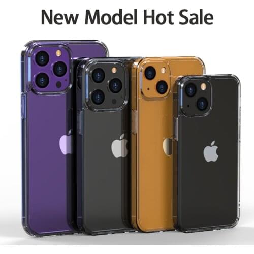 Luxury Shockproof Camera Lens Protection Transparent Glass Phone Case For iPhone 13 12 Pro Max Mini Smartphone Back Cover Fundas