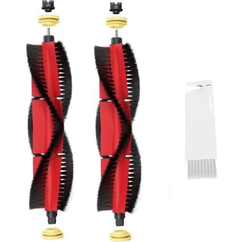 2pcs Detachable Main brush brush roller for Xiaomi roborock S5 S6 / S5 S6 Max Maxv Pure / S50 S60 S52 S55 / E4 E3 Vacuum Robot