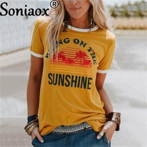 Soniaox Women's Sports T-shirts