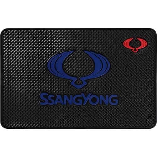 Car Styling Interior Stickers Anti-Slip Mat Accessories Case For SsangYong Actyon Turismo Ssang Yong Rodius Rexton Korando Kyron