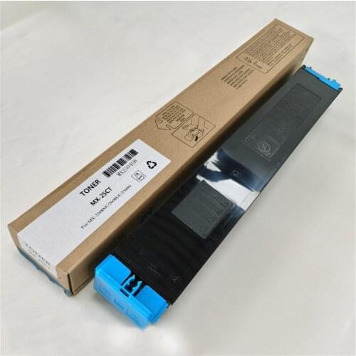 1PC TN BK400g CMY200g Toner Cartridge For Sharp MX-2508NC 2008UC 2500N MX-25CT Copier Spare Parts