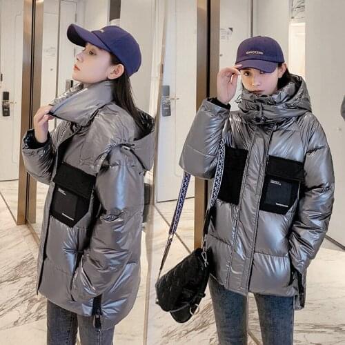 2020 Woman Parkas Thick Parka Winter Loose Short Bread Coat Thickened Gross Jacket CF3516