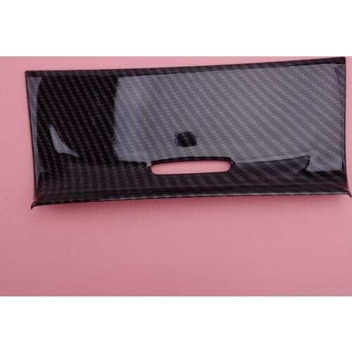 ABS Carbon Fiber Style Cigarette Lighter Decor Cover Trim Fit For Jeep Grand Cherokee 2011 2012 2013 2014 2015 2016 2017 2018