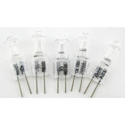 12V G4 HALOGEN BULBS Light 2 Pin Home Car Lighting Lamp 5W- 50W Universal 2900K