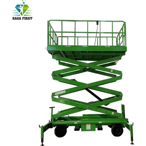 Customized High Quality Hydraulic Semi Electric Scissor Lift