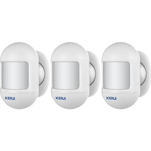 KERUI P831 3pcs 5pcs Mini PIR Motion Detector Wireless Alarm Sensor With Magnetic Swivel Base For G18 W18 W20 Home Security